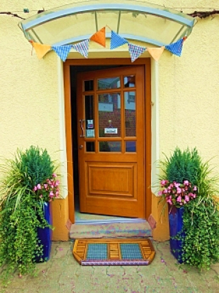 Eingang zur Schnittstelle Erpolzheim